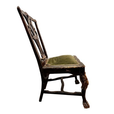 18th Century Don Jose Polychromed Chair, Portugal, 1750s-UZ-2041571