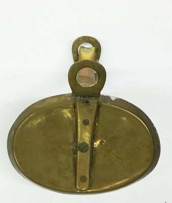 18th Century Dutch Brass Floor Candleholder-UCH-1224929