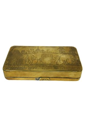 18th Century Dutch Copper Tobacco Box-UCH-1224520