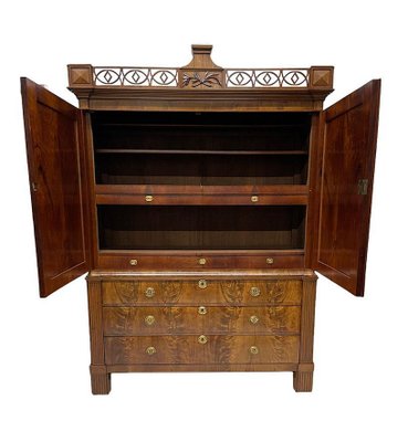 18th Century Dutch Mahogany Cabinet-UCH-1452390