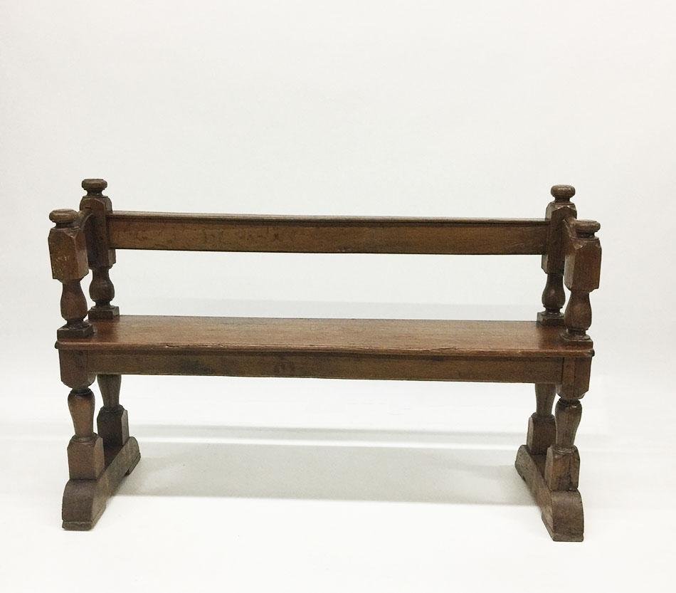 18th Century Dutch Oak Hallway Sofa Bench