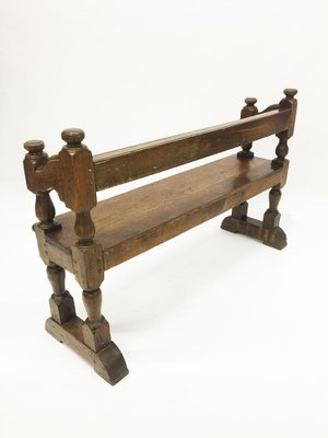 18th Century Dutch Oak Hallway Sofa Bench-UCH-1224494