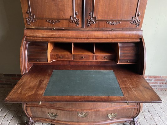 18th Century Empire Mahogany Secretary-GTG-1806513