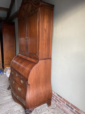 18th Century Empire Mahogany Secretary-GTG-1806513