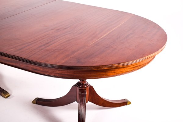 18th Century English Dining Table in Mahogany-XWB-1142506