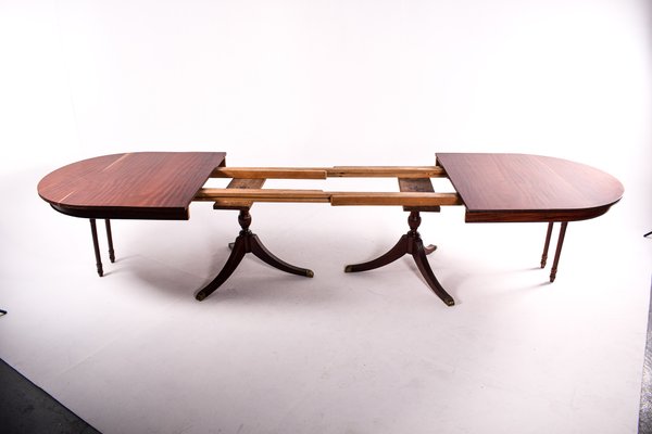 18th Century English Dining Table in Mahogany-XWB-1142506