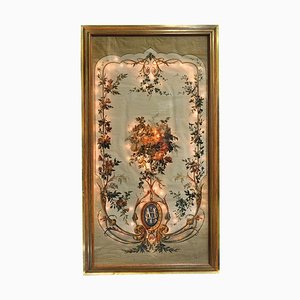 18th Century Framed and Illuminated Screen-NQ-624870