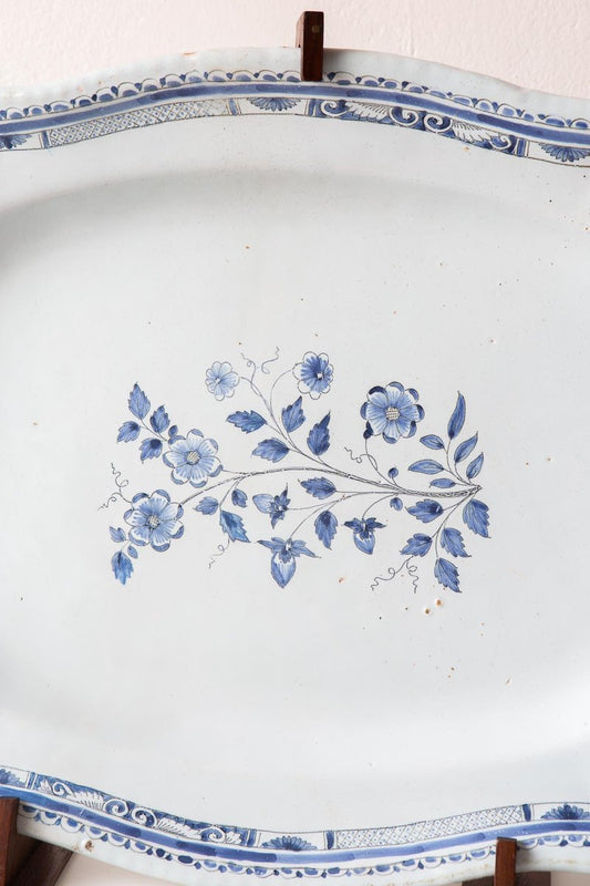 18th Century French Ceramic Tray