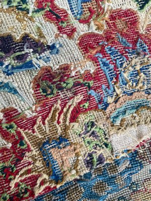 18th Century French Needlepoint Fragment Tapestry-YMM-1165944