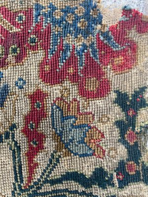 18th Century French Needlepoint Fragment Tapestry-YMM-1165944