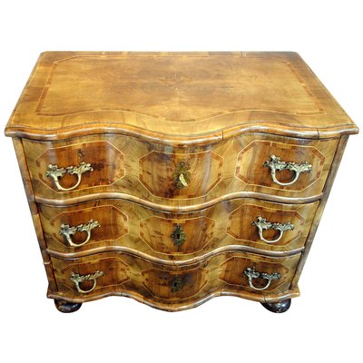 18th Century German Baroque Chest of Drawers in Walnut-FGA-922909