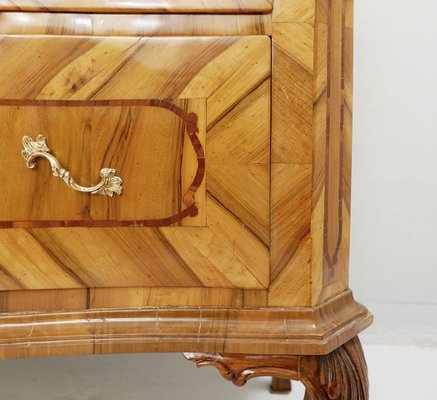 18th-Century German Chest of Drawers in Walnut-FGA-923795