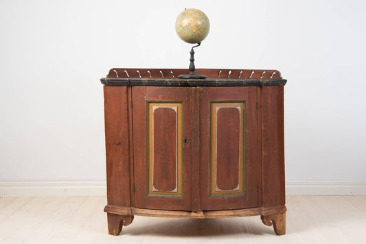 18th Century Gustavian Corner Sideboard