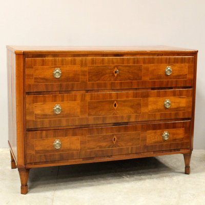 18th Century Italian Directoire Chest of Drawers in Walnut-UMS-1764763