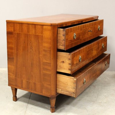 18th Century Italian Directoire Chest of Drawers in Walnut-UMS-1764763