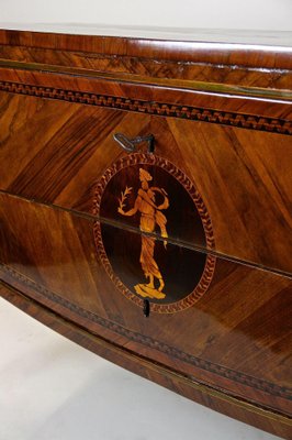 18th Century Italian Marquetry Chest of Drawers, Milan, 1760s-TQA-1363244