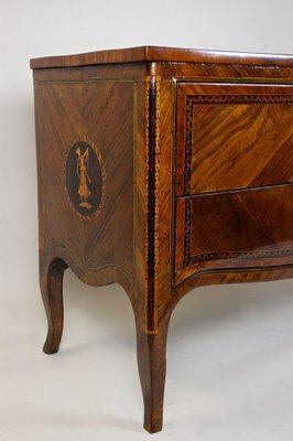 18th Century Italian Marquetry Chest of Drawers, Milan, 1760s-TQA-1363244