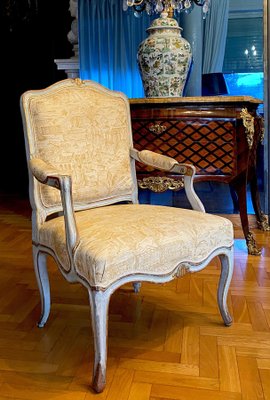 18th-Century Italian Painted Armchairs, Set of 2-MBH-1032670