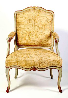 18th-Century Italian Painted Armchairs, Set of 2-MBH-1032670