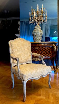 18th-Century Italian Painted Armchairs, Set of 2-MBH-1032670