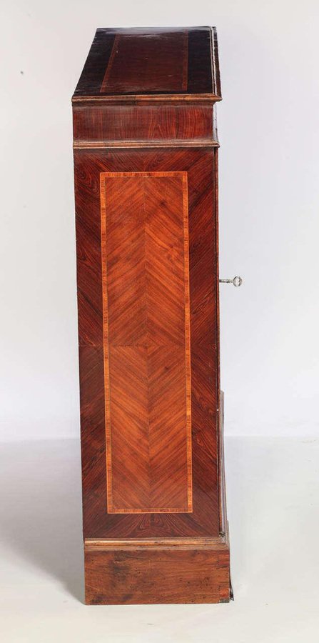 18th Century Italian Parquetry Bookcase