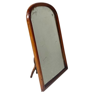 18th Century Italian Wooden Table Mirror with Mercury Glass, 1700s-GDD-1354964