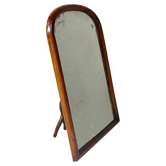 18th Century Italian Wooden Table Mirror with Mercury Glass, 1700s