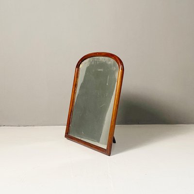 18th Century Italian Wooden Table Mirror with Mercury Glass, 1700s-GDD-1354964