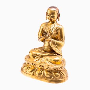 18th Century Lama Tsongkhapa Figurine, Tibet-BXB-1427546