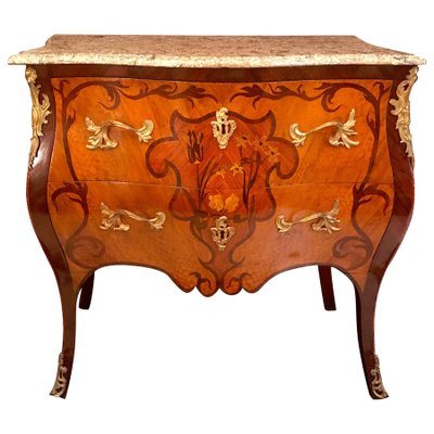 18th-Century Louis XV French Commode-MBH-1032740