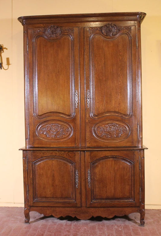 18th Century Louis XV French Oak Buffet