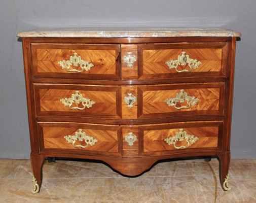 18th Century Louis XV Rosewood and Marquetry Dresser-BCR-1821007