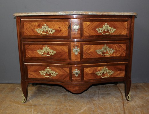 18th Century Louis XV Rosewood and Marquetry Dresser-BCR-1821007