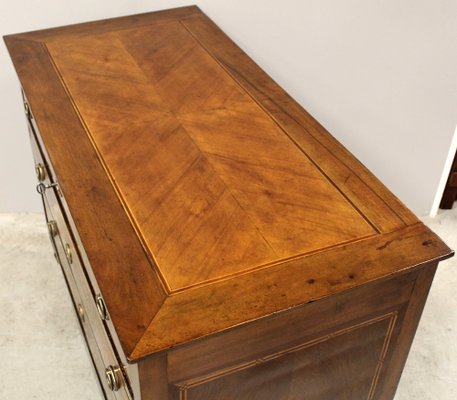 18th Century Louis XVI Chest of Drawers in Walnut-UMS-1700581