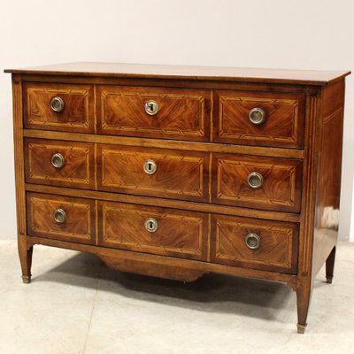 18th Century Louis XVI Chest of Drawers in Walnut-UMS-1700581