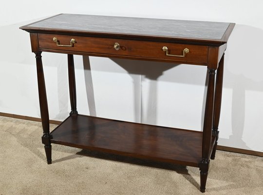 18th Century Louis XVI Mahogany Console-RVK-1800432