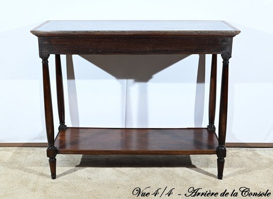 18th Century Louis XVI Mahogany Console-RVK-1800432