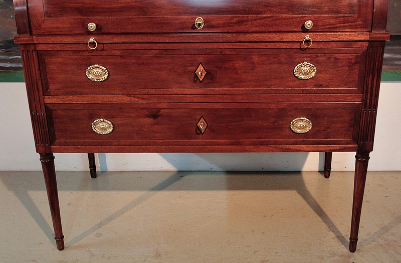 18th Century Louis XVI Mahogany Desk