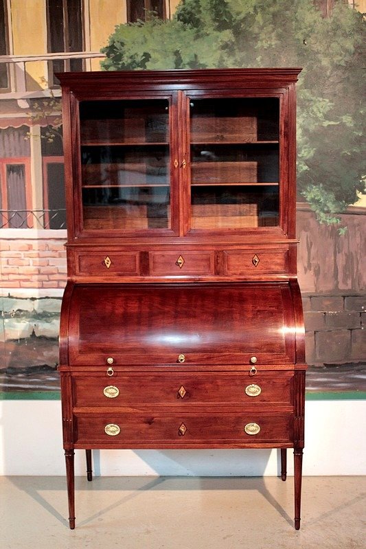 18th Century Louis XVI Mahogany Desk