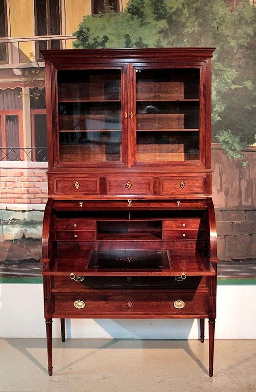 18th Century Louis XVI Mahogany Desk