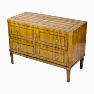 18th Century Louis XVI Walnut 2-Drawer Chest-WFJ-1450993