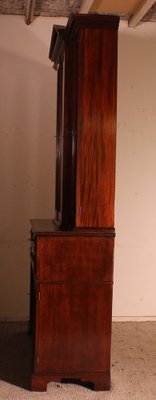 18th Century Mahogany Showcase Cabinet-HPU-1720534