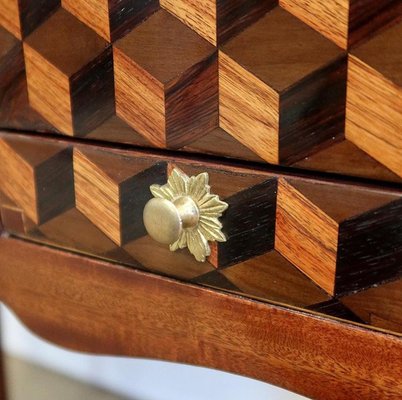 18th Century Marquetry Dressing Table in Wood-RVK-1328783