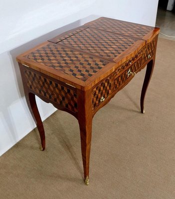 18th Century Marquetry Dressing Table in Wood-RVK-1328783