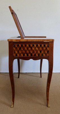 18th Century Marquetry Dressing Table in Wood-RVK-1328783