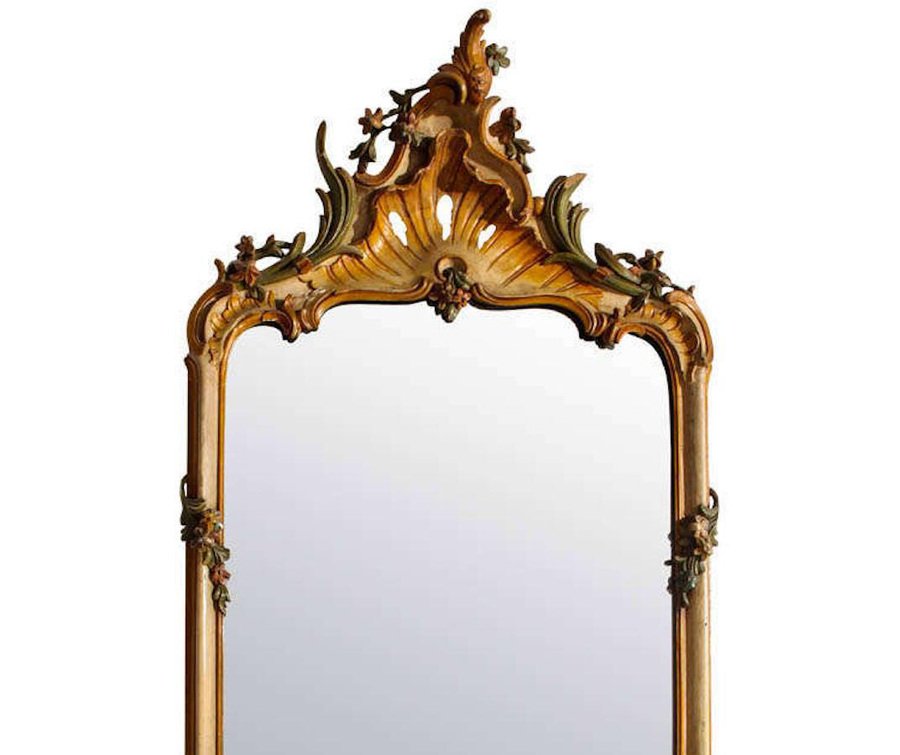 18th Century North Italian Painted Mirror