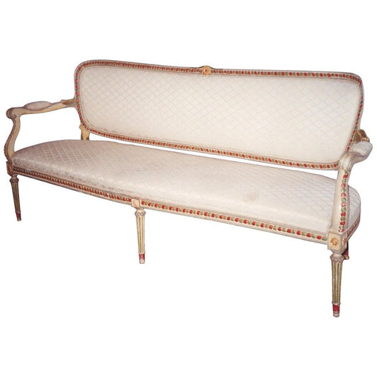 18th Century North Italian Painted Sofa