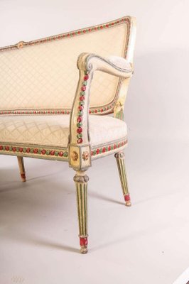 18th Century North Italian Painted Sofa-MBH-1032301