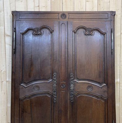 18th Century Oak Cabinet Facade-QYF-1259304