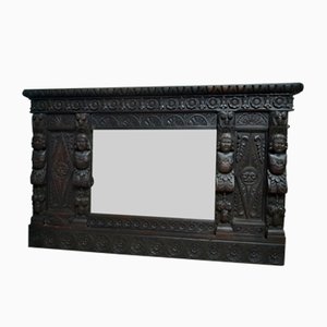 18th Century Oak Mirror-WQQ-1361736